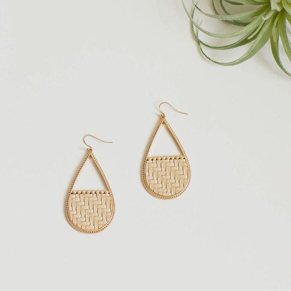 Tear Drop Earrings - Picture 2 of 2